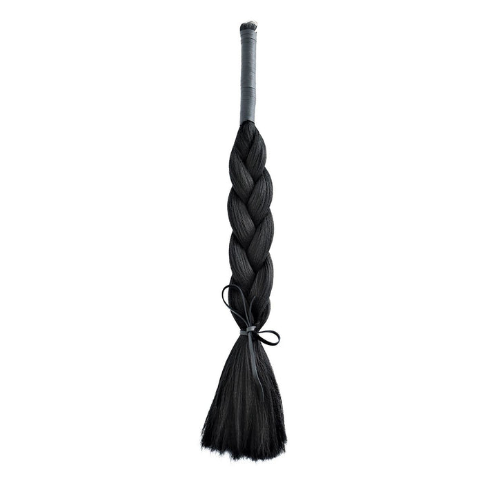 Kiotos - Zweep - Verleidelijke Haarzweep van 100% Polyester - Lengte 65 cm - Zwart-Erotiekvoordeel.nl