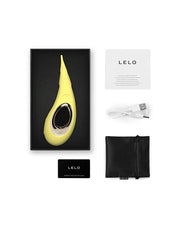 LELO - Clitoris Vibrator - Dot Cruise Dot Cruise - Clitoris Pin Point Vibrator - Geel-Laced-up.nl