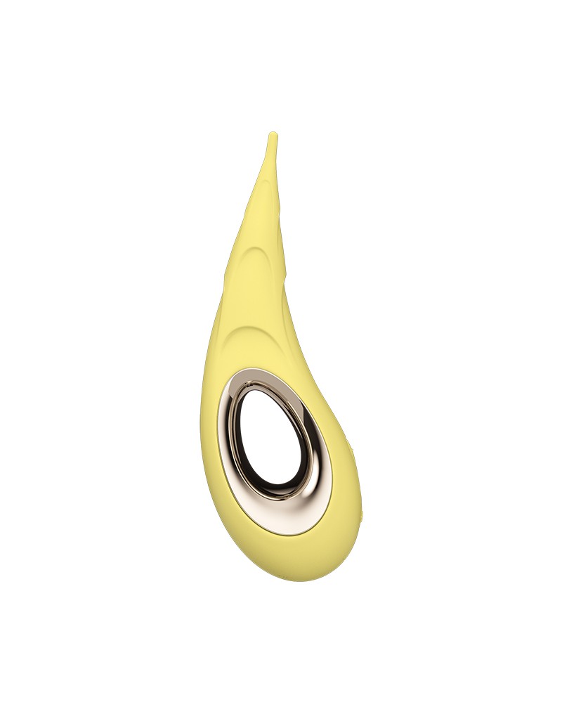 LELO - Clitoris Vibrator - Dot Cruise Dot Cruise - Clitoris Pin Point Vibrator - Geel-Laced-up.nl