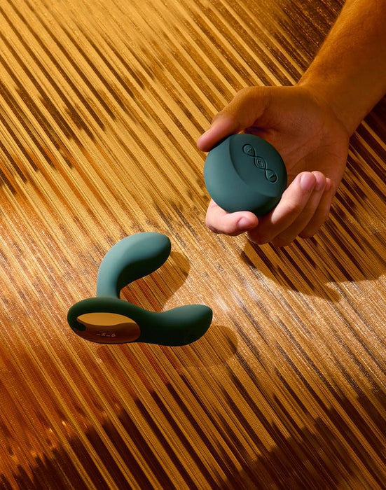 LELO - Hugo 2 - Prostaat Vibrator - Prostaat Massager - Met Afstandsbediening - Zeegroen-Laced-up.nl