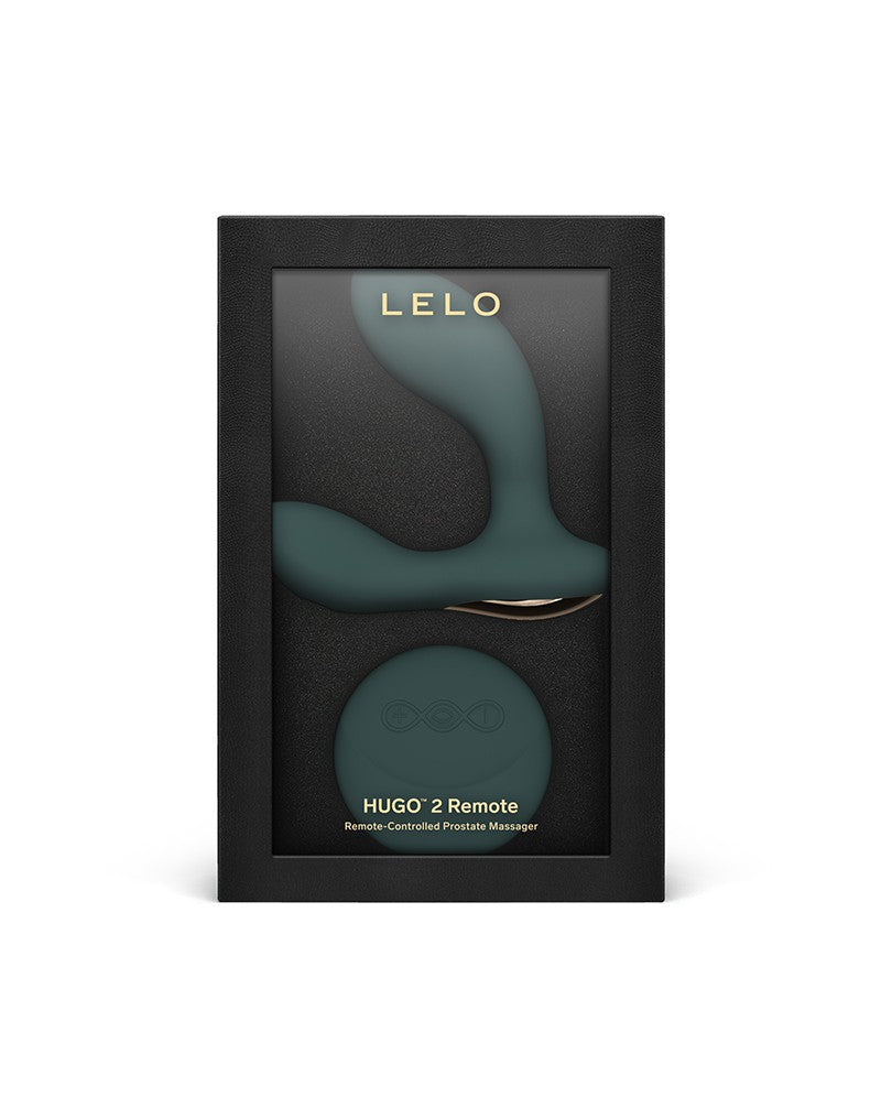 LELO - Hugo 2 - Prostaat Vibrator - Prostaat Massager - Met Afstandsbediening - Zeegroen-Laced-up.nl