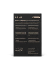 LELO - Hugo 2 - Prostaat Vibrator - Prostaat Massager - Met Afstandsbediening - Zwart-Laced-up.nl