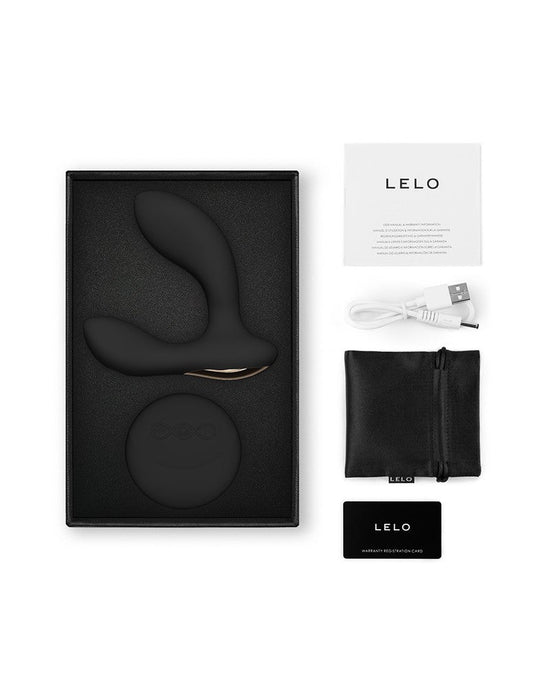 LELO - Hugo 2 - Prostaat Vibrator - Prostaat Massager - Met Afstandsbediening - Zwart-Laced-up.nl