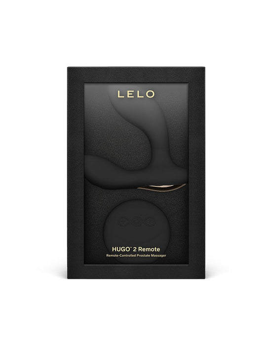 LELO - Hugo 2 - Prostaat Vibrator - Prostaat Massager - Met Afstandsbediening - Zwart-Laced-up.nl