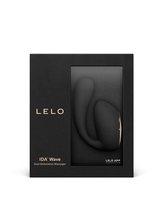 LELO - Ida Wave dual stimulation Vibrator Met wave motion technologie En App Control - Zwart-Erotiekvoordeel.nl