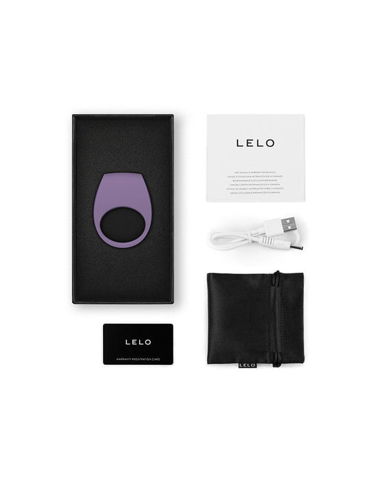 LELO - Tor 3 Vibrerende Cockring Voor Koppels met App Control - Lila-Laced-up.nl