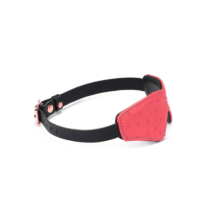 Liebe Seele - Angel's Kiss Blinddoek Met Zachte Binnenvoering - Luxe En exclusief ontwerp - Roze/Zwart/Rosé Goud-Laced-up.nl