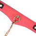 Liebe Seele - Angel's Kiss - Curved Collar Met Leash - Luxe En exclusief ontwerp - Roze/Zwart/Rosé Goud-Laced-up.nl