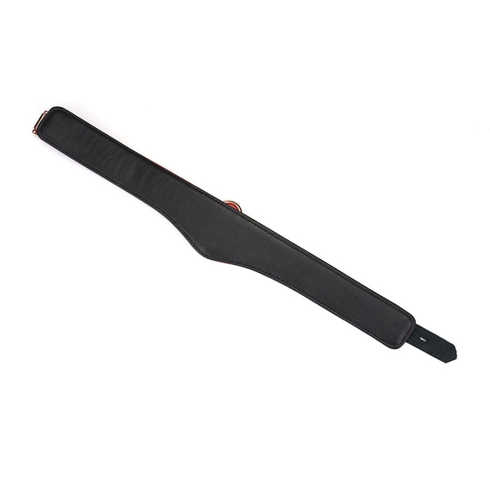 Liebe Seele - Angel's Kiss - Curved Collar Met Leash - Luxe En exclusief ontwerp - Roze/Zwart/Rosé Goud-Laced-up.nl