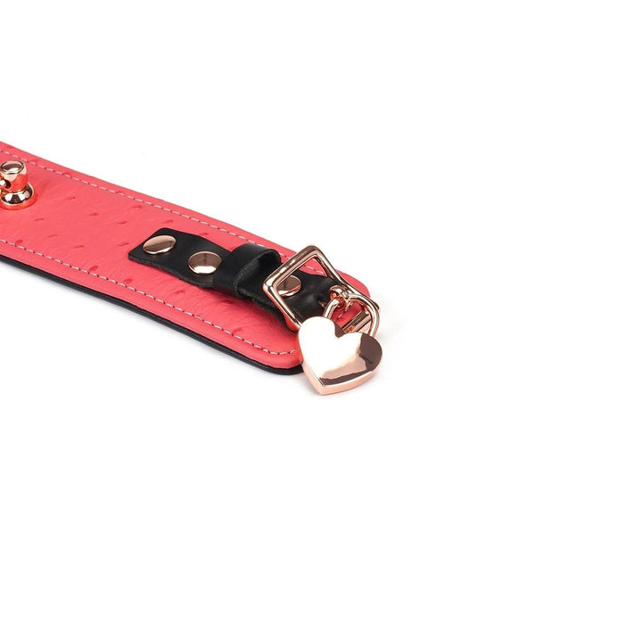 Liebe Seele - Angel's Kiss Enkelboeien Met Afsluitbare Gespen - Luxe En exclusief ontwerp - Roze/Zwart/Rosé Goud-Laced-up.nl