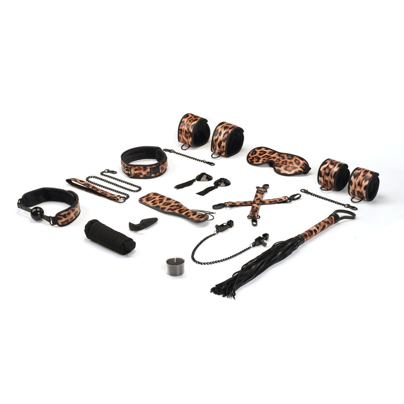 Liebe Seele - Anime Bondageset Boeienset Compleet - Panterprint - Geimporteerd uit Japan-Laced-up.nl
