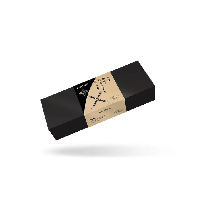 Liebe Seele - Black Bond - Bonded Leren Hogtie Bondage Connector - Eco-vriendelijk - Nikkelvrij - Zwart-Laced-up.nl