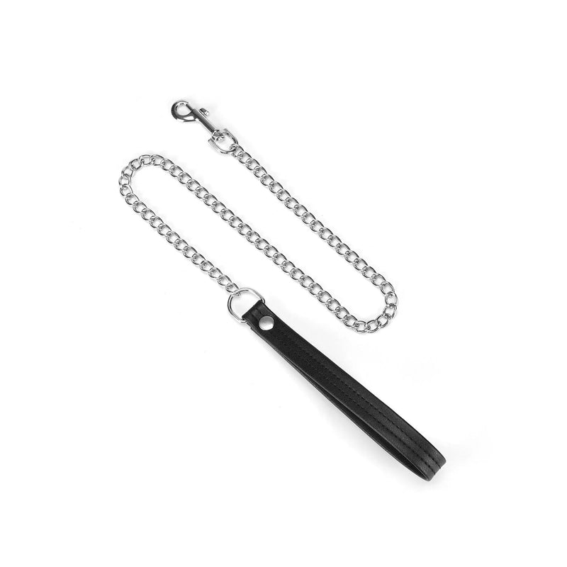 Liebe Seele - Black Bond - Eco-vriendelijke Collar Met Leiband - Nikkelvrije Hardware - Zwart-Laced-up.nl