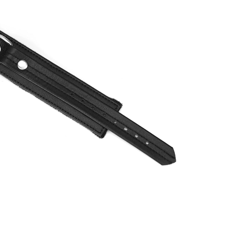 Liebe Seele - Black Bond - Eco-vriendelijke Collar Met Leiband - Nikkelvrije Hardware - Zwart-Laced-up.nl