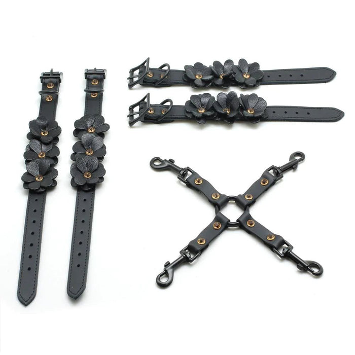 Liebe Seele - Boeienset Flower - exclusief En uniek ontwerp uit Japan - Zwart-Laced-up.nl