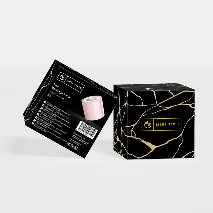 Liebe Seele - Bondagetape - Semi-transparant - PVC - 25 meter - Roze-Laced-up.nl