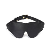Liebe Seele - Dark Secret - Exclusieve Leren Blinddoek Met Gouden Gesp-Laced-up.nl