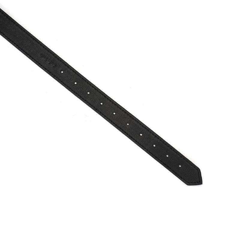 Liebe Seele - Dark Secret exclusief Leren Strap-On Harnas - handgemaakt In Japan - Zwart-Laced-up.nl