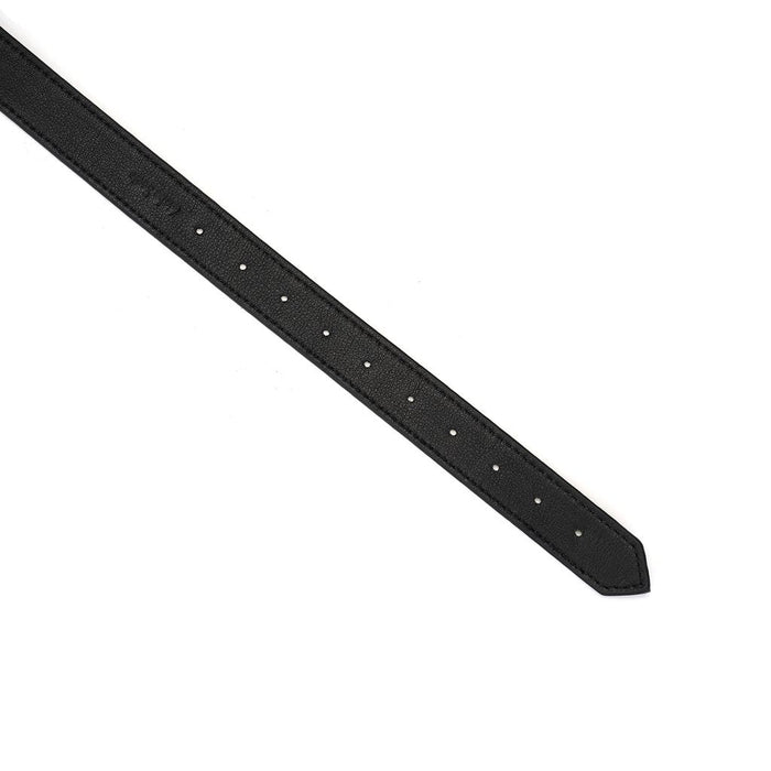 Liebe Seele - Dark Secret exclusief Leren Strap-On Harnas - handgemaakt In Japan - Zwart-Laced-up.nl