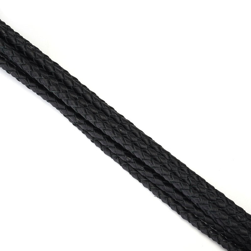 Liebe Seele - Demon's Kiss Gevlochten Cat O Nine Zweep/Flogger - Luxe En exclusief ontwerp - Zwart-Laced-up.nl