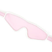 Liebe Seele - Fairy - Leren Blinddoek - Roze/Wit-Laced-up.nl