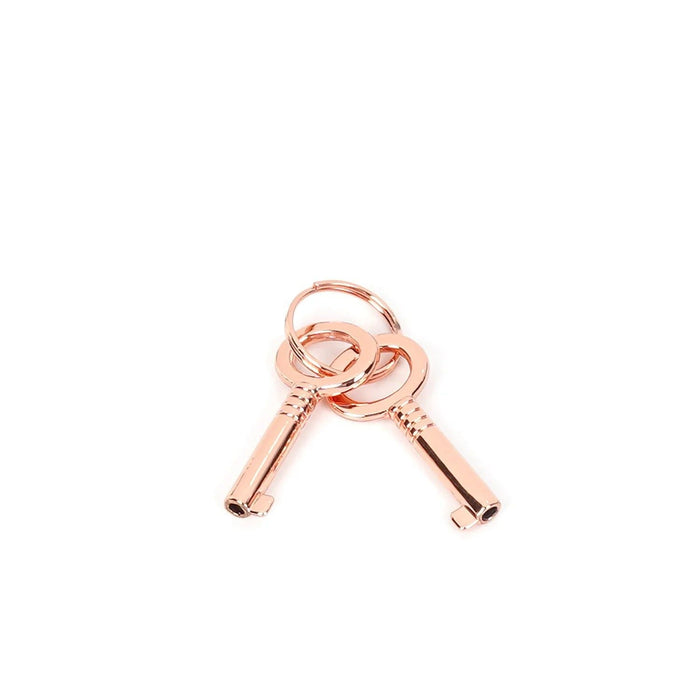 Liebe Seele - Hartvormige Luxe slotjes Voor Boeien - Twee Stuks - Rosé Goud-Laced-up.nl