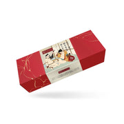 Liebe Seele - Kinbaku Ukiyoe - Lamslederen Enkelboeien - Rood met Zwarte Rozen Print - Iets Héél Bijzonders! - Import uit Japan-Laced-up.nl