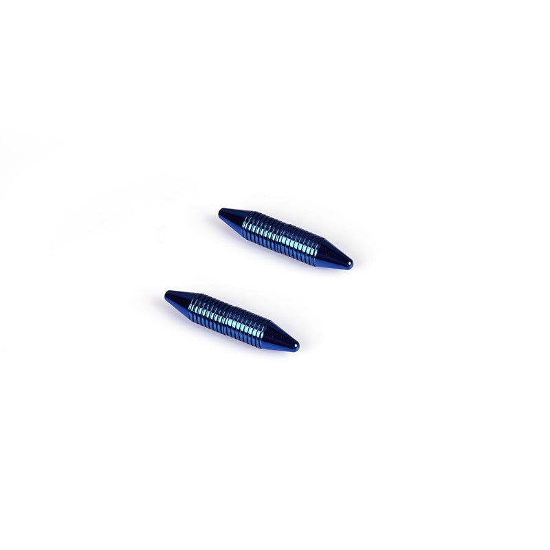 Liebe Seele - Magnetische Tepelklemmen Geribbeld - Blauw Chroom-Laced-up.nl