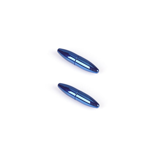 Liebe Seele - Magnetische Tepelklemmen Oval - Blauw Chroom-Laced-up.nl