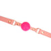 Liebe Seele - Pink Dream Leren Ball Gag-Laced-up.nl
