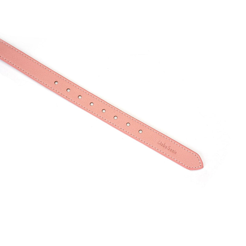 Liebe Seele - Pink Dream Leren Blinddoek - Roze-Laced-up.nl