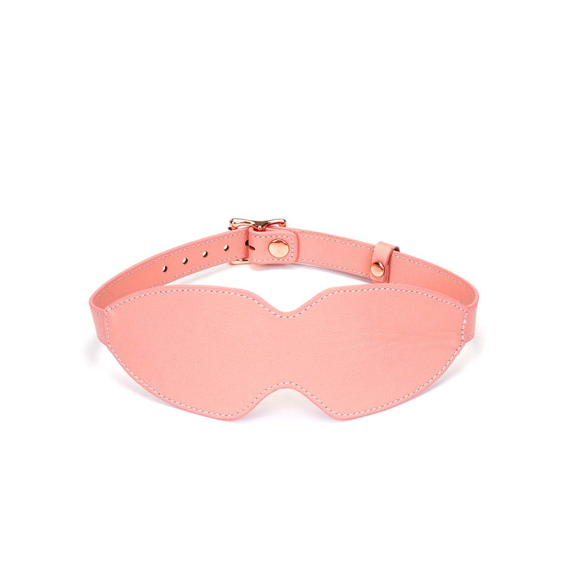 Liebe Seele - Pink Dream Leren Blinddoek - Roze-Laced-up.nl