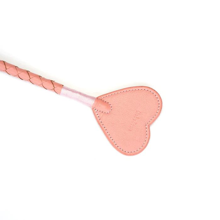 Liebe Seele - Pink Dream Riding Crop - Paardrijzweepje Leer - Roze-Laced-up.nl