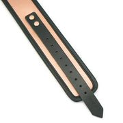 Liebe Seele - Rose Gold Memory - Exclusieve Leren Collar En Leiband - Rosé Goud-Laced-up.nl