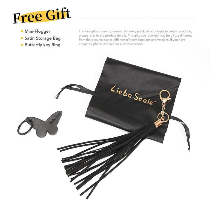 Liebe Seele - Rose Gold Memory Exclusieve Leren Hogtie - Rosé Goud-Laced-up.nl