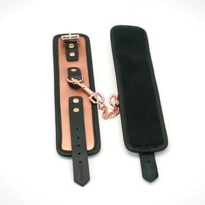 Liebe Seele - Rose Gold Memory - Exclusieve Leren Polsboeien - Met voering Van Ultrazacht Fluweel - Rosé Goud-Laced-up.nl