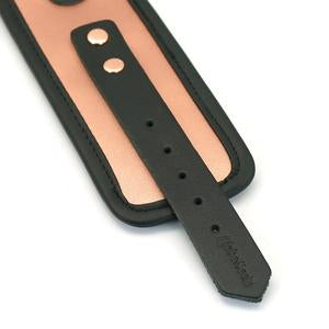 Liebe Seele - Rose Gold Memory - Exclusieve Leren Polsboeien - Met voering Van Ultrazacht Fluweel - Rosé Goud-Laced-up.nl