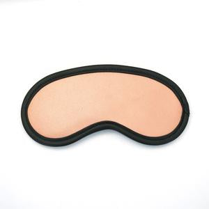 Liebe Seele - Rose Gold Memory - Exklusive Leder-Augenbinde mit Plüschfutter - Rosé Gold-Laced-up.nl