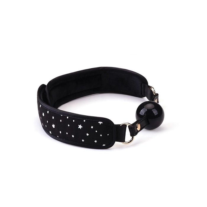 Liebe Seele - Starry Nights - Bondageset - Zwart met Sterretjes - Superzachte Voering - 7 delen - Geimporteerd uit Japan-Laced-up.nl