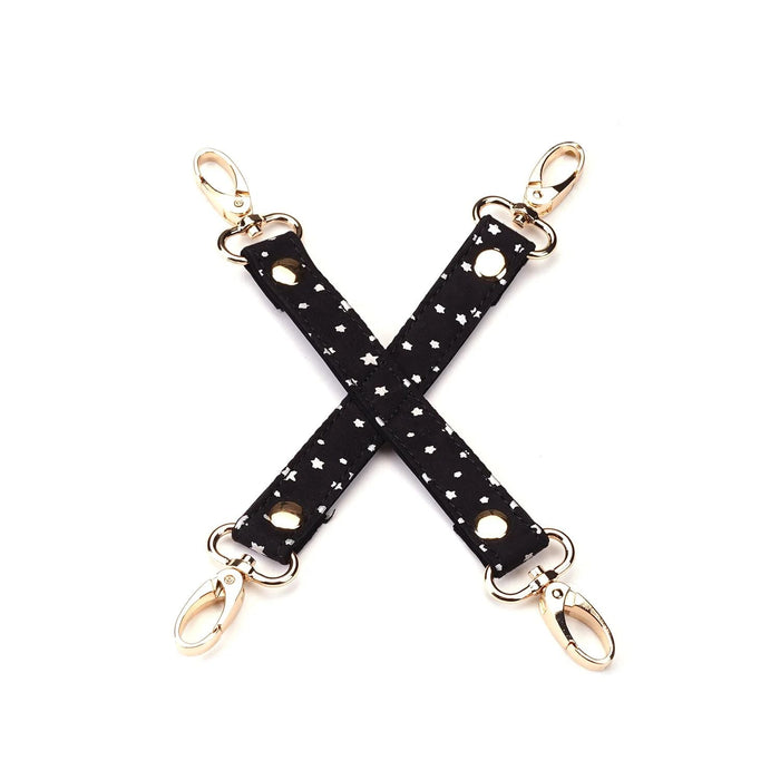 Liebe Seele - Starry Nights - Bondageset - Zwart met Sterretjes - Superzachte Voering - 7 delen - Geimporteerd uit Japan-Laced-up.nl