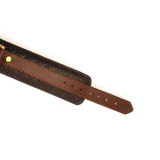 Liebe Seele - The Equestrian Leather Ankle Cuffs - Leren Enkel Boeien-Laced-up.nl