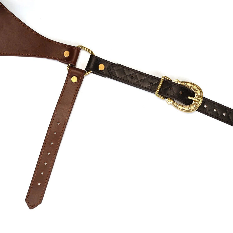 Liebe Seele - The Equestrian Leather Bustier - Leren Bustier-Laced-up.nl