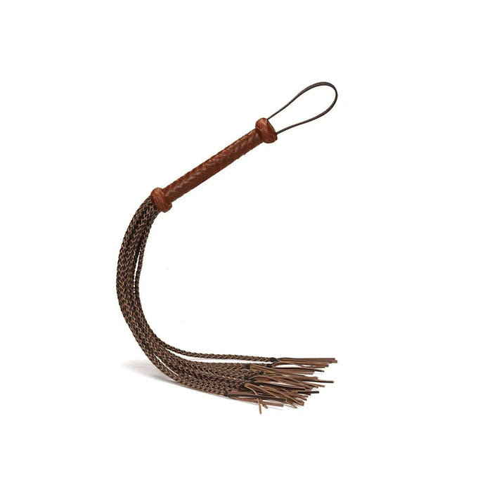 Liebe Seele - The Equestrian Leather Cat O' Nine Tails Flogger - Leren Flogger-Laced-up.nl