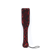 Liebe Seele - Victorian Garden Paddle - Exclusieve Spanking Plak - Vegan - Rood/Zwart-Laced-up.nl