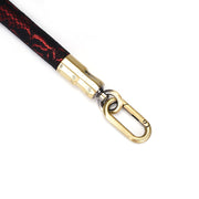 Liebe Seele - Victorian Garden - Spreader Bar - Spreidstang - vegan vriendelijk - Zwart/Rood-Laced-up.nl