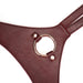 Liebe Seele - Wine Red Exclusief Leren Strap-On Harnas-Laced-up.nl
