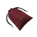 Liebe Seele - Wine Red Fluwelen Storage Bag - Opbergtas - Langwerpig-Laced-up.nl