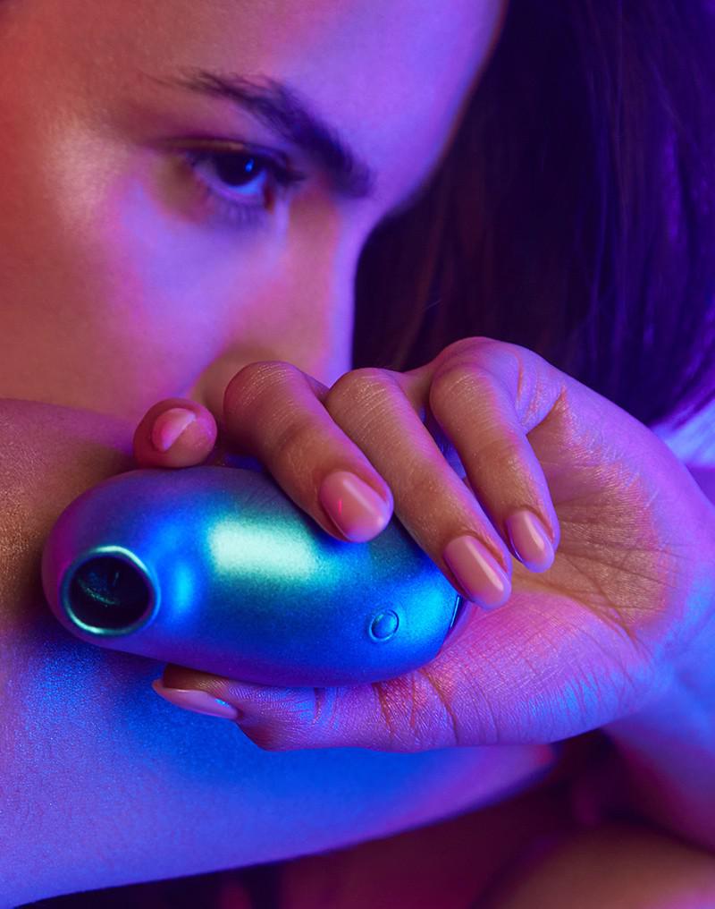 Love to Love - Believer - Luchtdruk Vibrator - Clitoris Vibrator - Turquoise-Laced-up.nl