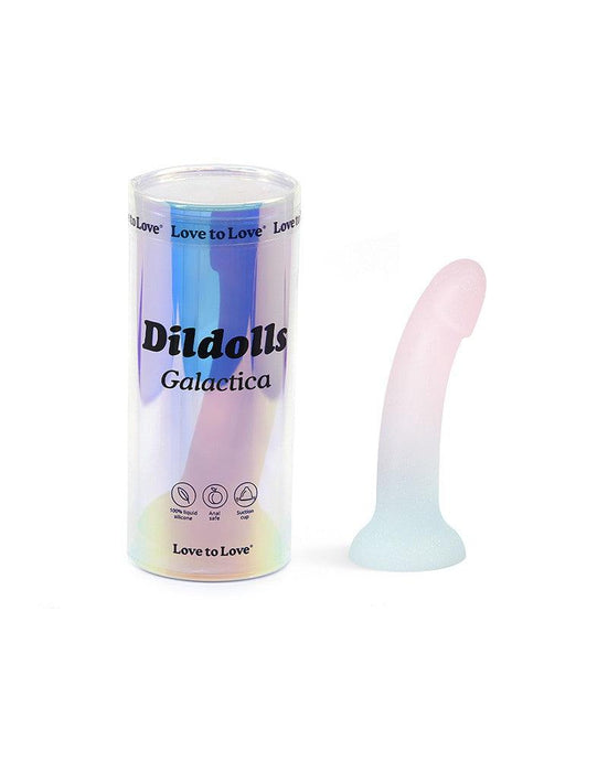 Love to Love - Dildoll Daydream - Kleurrijke Dildo - Siliconen-Laced-up.nl