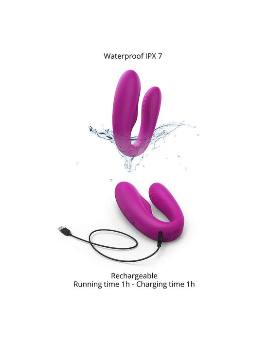 Love to Love - Match Up - Partner Vibrator Met Afstandsbediening - Dieproze-Laced-up.nl